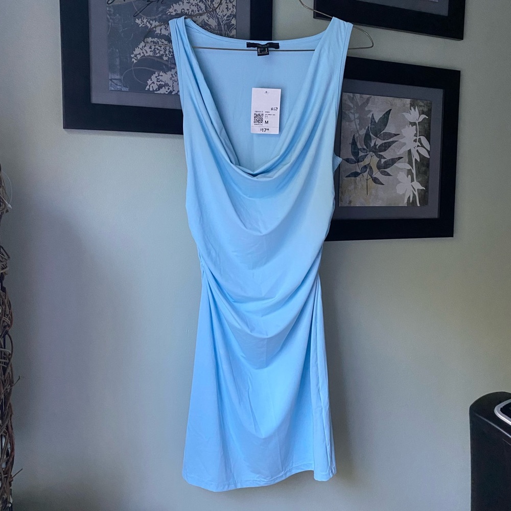 Blue dress